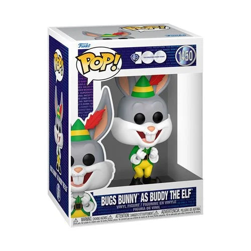Funko POP!: Warner Bros 100 - Bugs Bunny as Buddy the Elf #1450 (Looney Tunes)