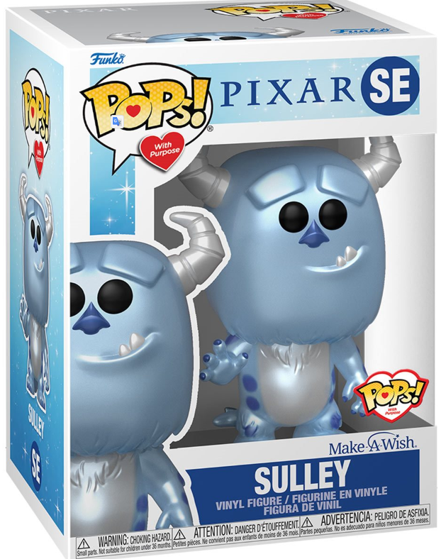 Funko POP! With Purpose: Pixar - Sulley (Metallic) (Make-A-Wish) (SE)