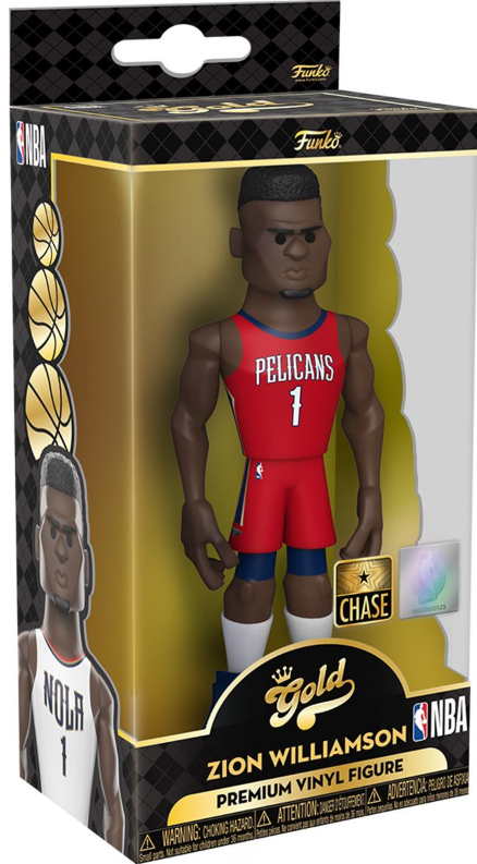 Funko Gold - Zion Williamson (New Orleans Pelicans) (NFL) (Premium) 5-in