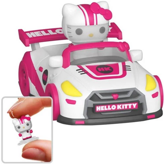 Funko Bitty POP! Rides: Hello Kitty and Friends Tokyo Speed - Hello Kitty in Racecar
