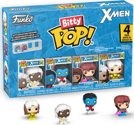 Funko Bitty POP!: X-Men - Gambit Mini-Figure 4-Pack