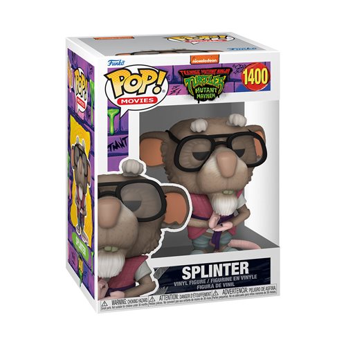 Funko POP! Movies: Teenage Mutant Ninja Turtles Mutant Mayhem - Splinter #1400