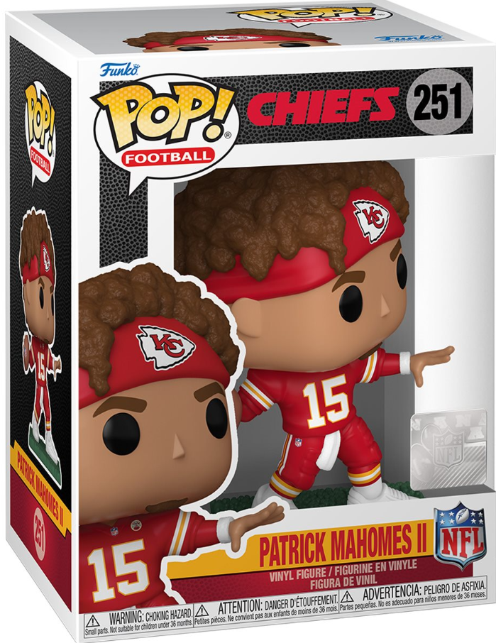 Funko POP! Football: Chiefs - Patrick Mahomes II (NFL) (Kansas City) #251