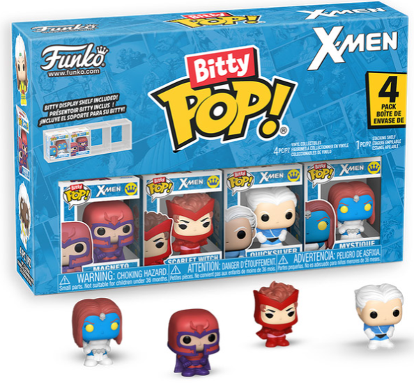 Funko Bitty POP!: X-Men - Magneto Mini-Figure 4-Pack