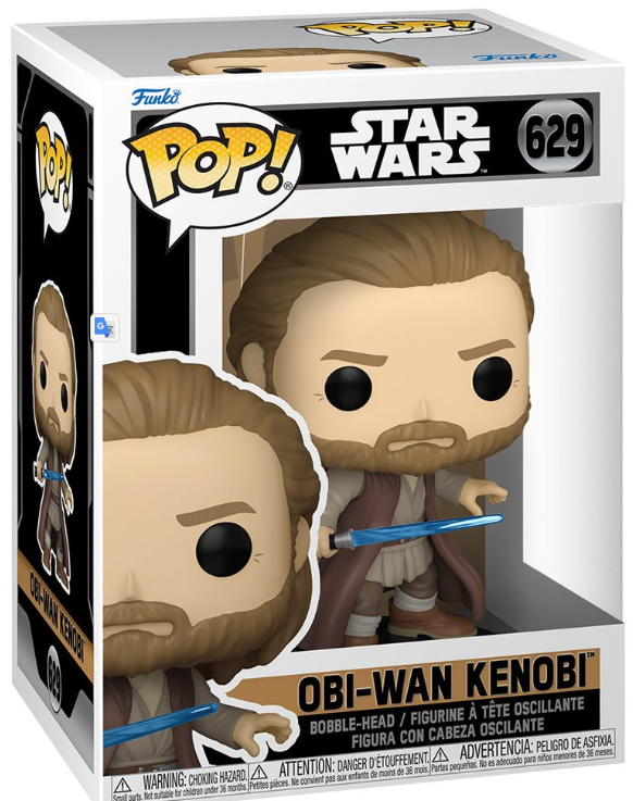 Funko POP!: Star Wars - Obi-Wan Kenobi (Battle Pose) #629