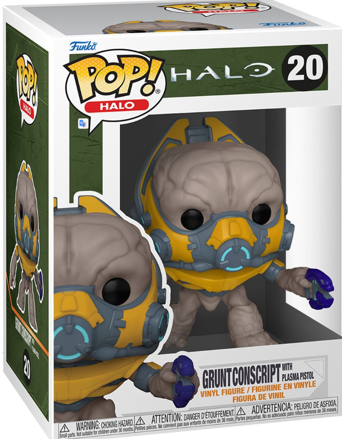 Funko POP! Halo: Halo - Grunt Conscript with Plasma Pistol #20