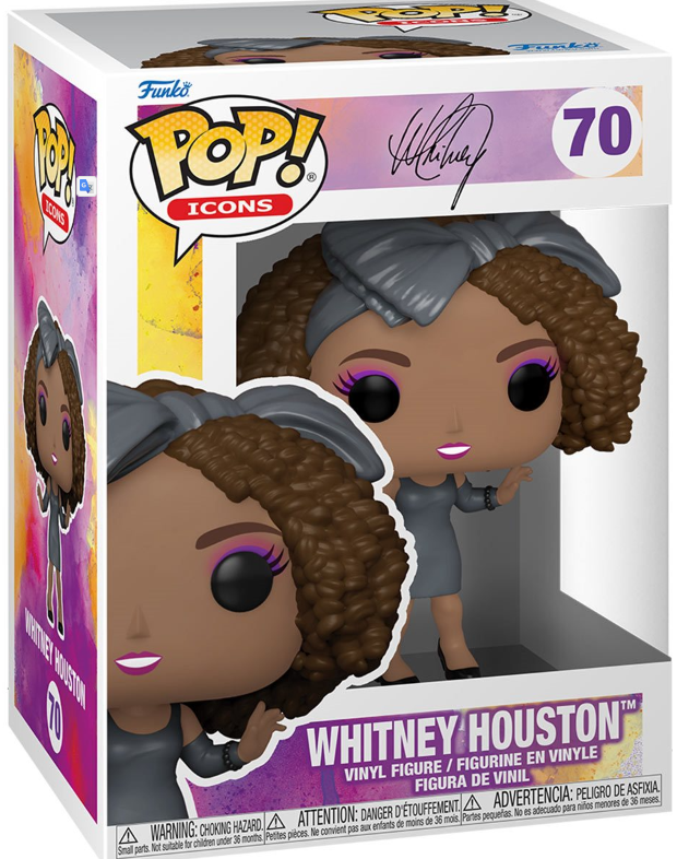 Funko Pop! Icons: Whitney - Whitney Houston #70 (How Will I Know)