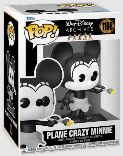 Funko Pop!: Walt Disney Archives - Plane Crazy Minnie #1108