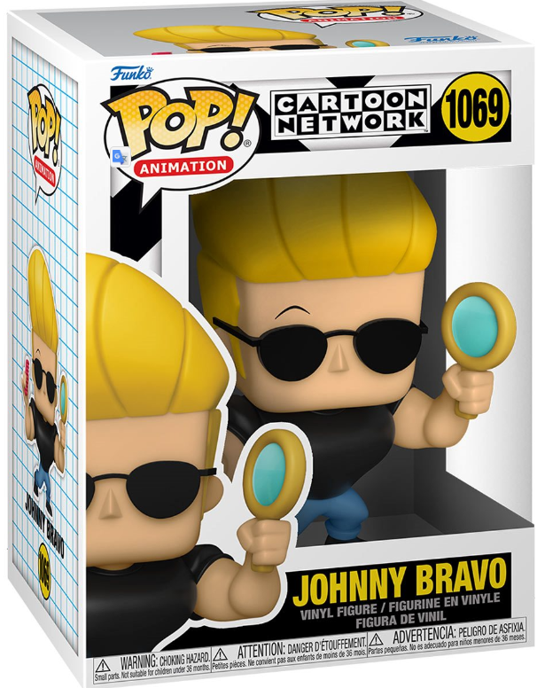 Funko POP! Animation: Cartoon Network - Johnny Bravo with Mirror and Comb #1069