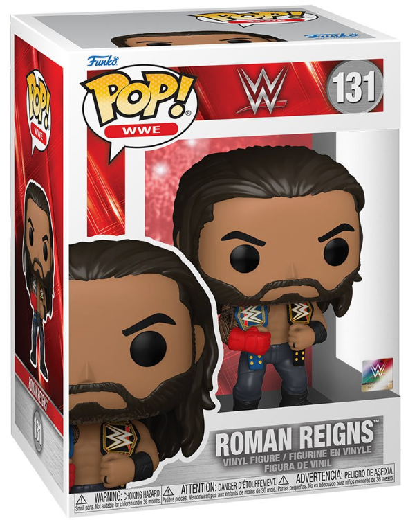 Funko POP! WWE: WWE - Roman Reigns with Belts #131