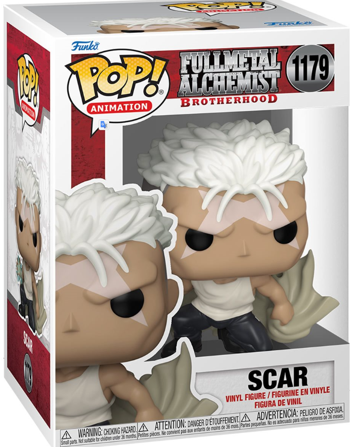 Funko POP! Animation: Fullmetal Alchemist Brotherhood - Scar #1179 Vinyl Figure