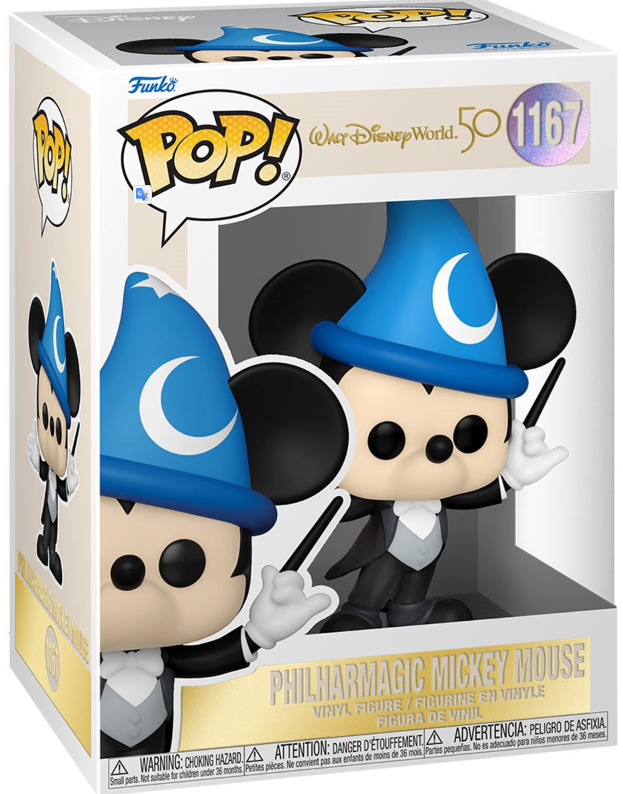 Funko POP!: Walt Disney World 50 - PhilharMagic Mickey Mouse #1167