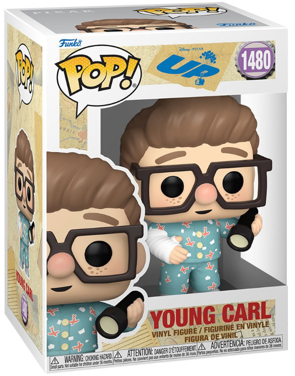 Funko POP! Up - Carl with Flashlight (Disney) (Pixar) #1480