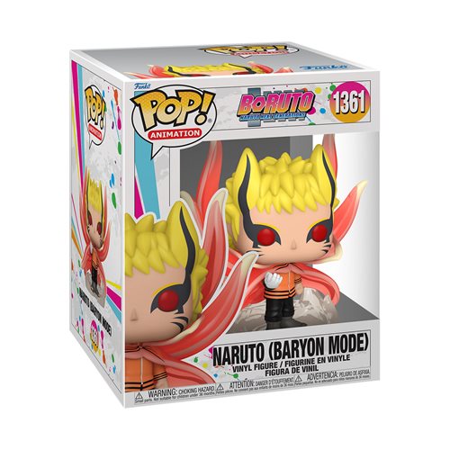 Funko POP! Animation: Boruto Naruto Next Generations - Naruto (Baryon Mode) #1361 (6-Inch)
