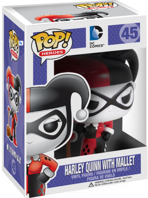 Funko POP! Heroes: DC Comics - Harley Quinn with Mallet #45