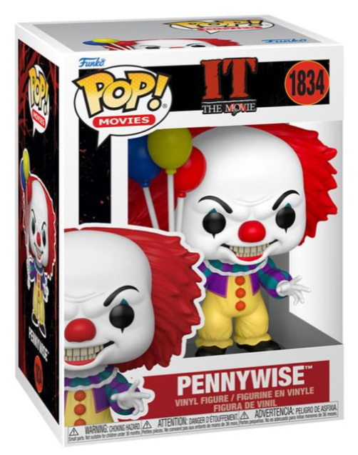 Funko POP! Movies: IT Movies - Pennywise (1990) #1834