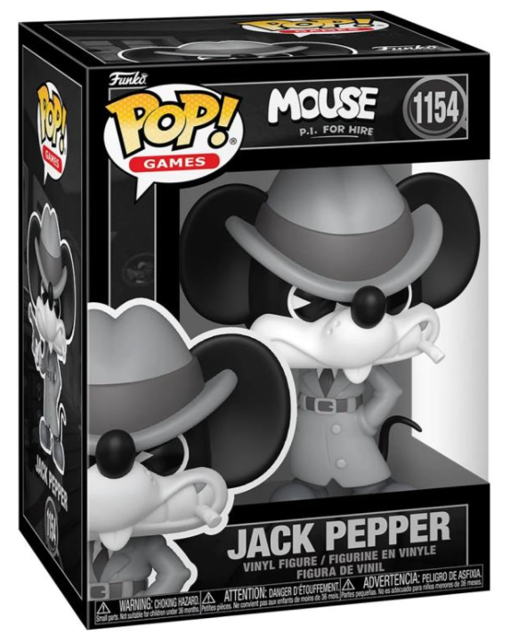 Funko POP! Games: Mouse: P.I. for Hire - Jack Pepper #1154