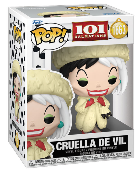 Funko POP!: 101 Dalmatians - Cruella de Vil (Classic) #1663
