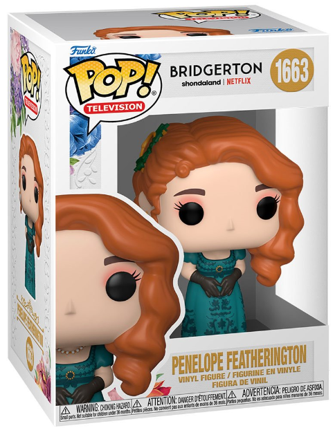 Funko POP! Television: Bridgerton - Penelope Featherington (Netflix) #1663 (Limited Chase Edition)