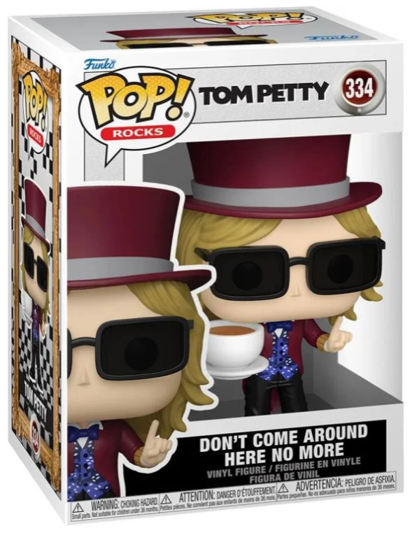 Funko POP! Rocks: Tom Petty - Don't Come Around Here No More #334
