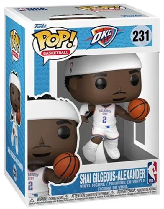 Funko POP! Basketball: Oklahoma City Thunder - Shai Gilgeous-Alexander (Association Edition Jersey) #231