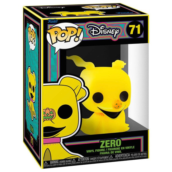 Funko POP!: Disney - Zero #71 (The Nightmare Before Christmas) (Blacklight)