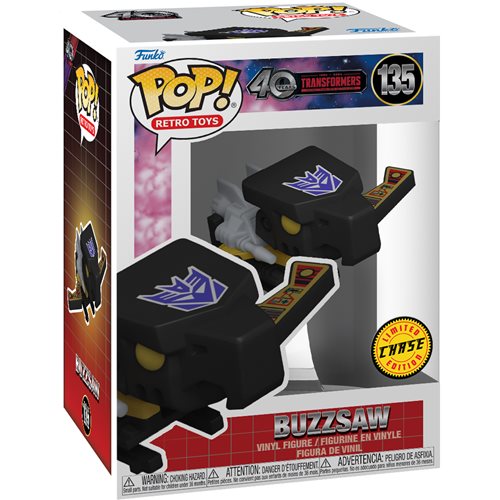 Funko POP! Retro Toys: Transformers - Laserbeak #135 (40 Years) (Limited Chase Edition)