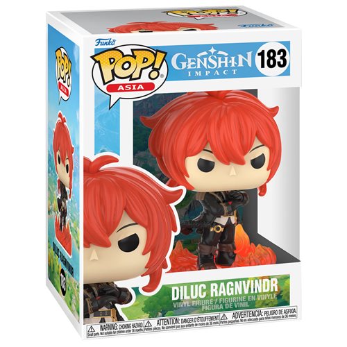 Funko POP! Asia: Genshin Impact - Diluc Ragnvindr #183