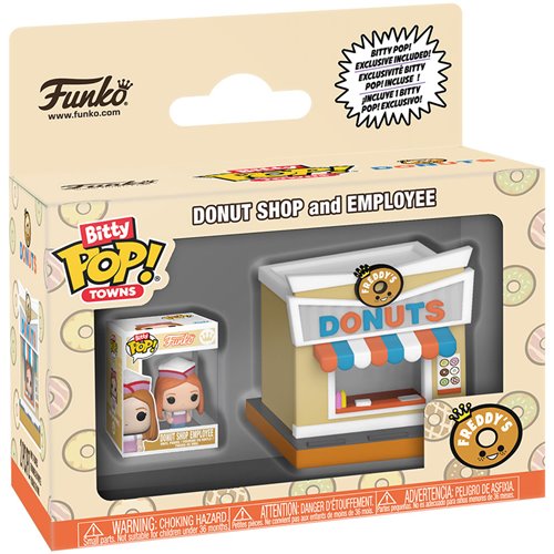 Funko Bitty POP! Towns: Freddy's - Donut Shop and Employee