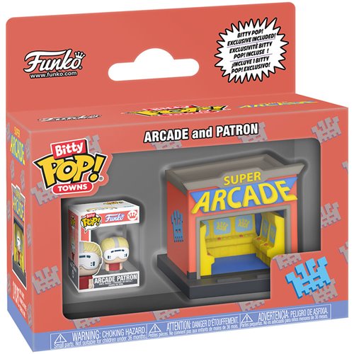 Funko Bitty POP! Towns: Arcade - Arcade and Patron
