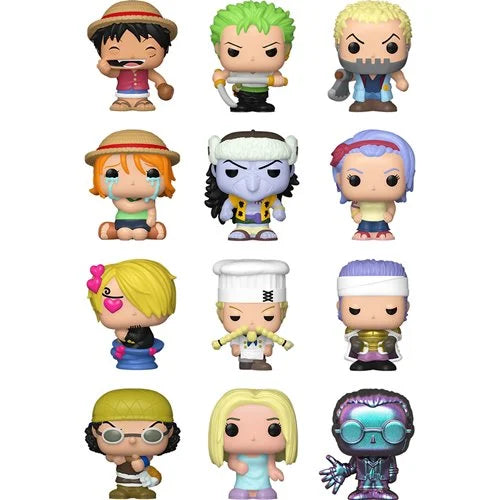 Funko Bitty POP!: One Piece - Mini-Figure Singles Display Case of 32