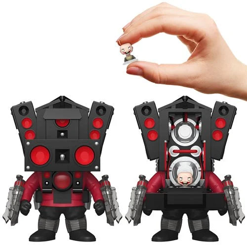 Funko Bitty POP! Bitty Bot: Skibidi Toilet - Titan Speakerman and Parasitic Skibidi Toilet
