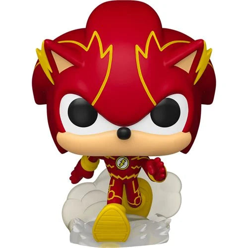 Funko POP!: Heroes: Justice League x Sonic the Hedgehog - Sonic as the Flash #593
