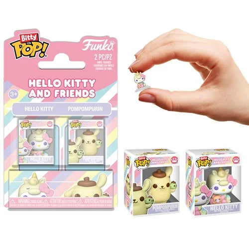 Funko Bitty POP!: Hello Kitty and Friends - Hello Kitty and Pompompurin (Sanrio) (2-Pack)