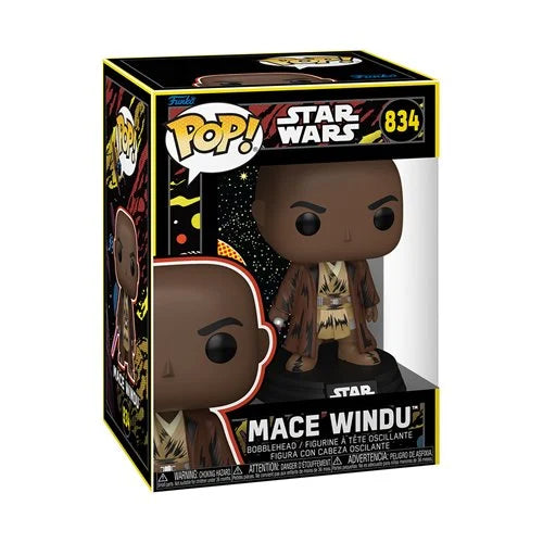 Funko POP!: Star Wars - Mace Windu #834 (Retro) (May the Fourth)