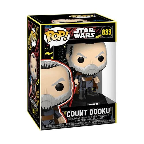 Funko POP!: Star Wars - Count Dooku #833 (Retro) (May the Fourth)