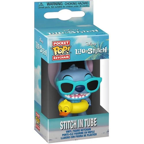 Funko Pocket POP! Keychain: Lilo & Stitch - Stitch in Tube (Disney)