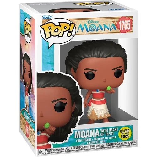 Funko POP!: Moana - Moana with Heart of Te Fiti #1765 (Glow-in-the-Dark)