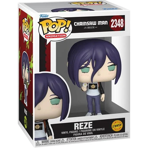 Funko POP! Animation: Chainsaw Man Reze Arc - Reze #2348 (Limited Chase Edition)