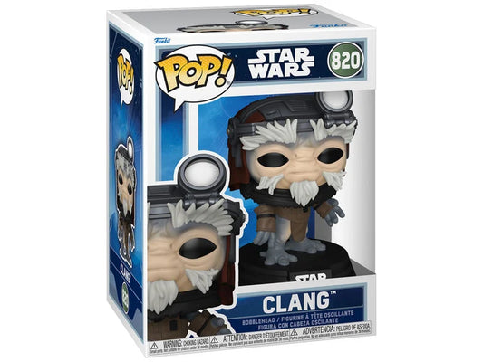 Funko POP!: Star Wars - Clang #820 (Mandalorian & Grogu)