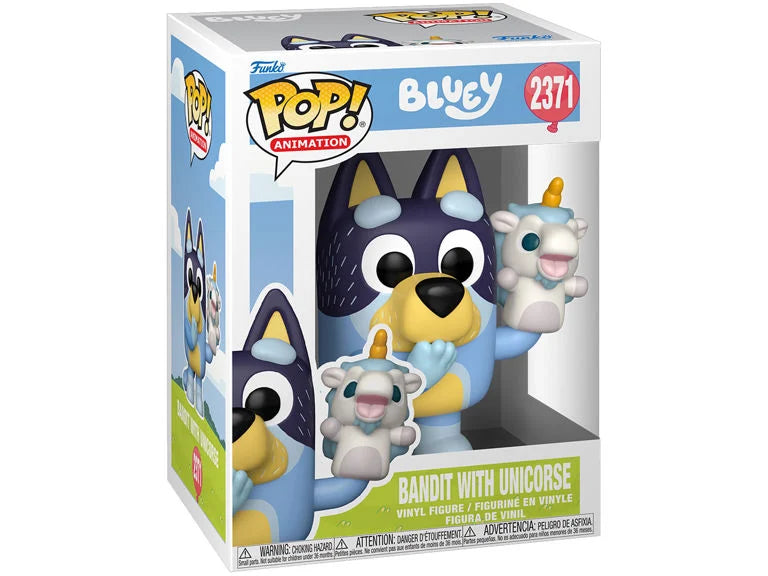 Funko POP! Animation: Bluey - Bandit with Unicorse #2371