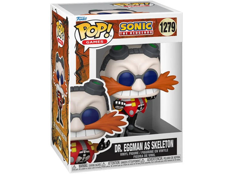 Funko POP! Games: Sonic the Hedgehog - Dr. Eggman as Skeleton #1279