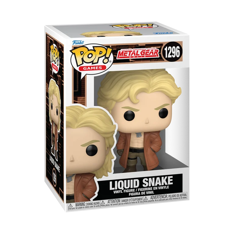 Funko POP! Games: Metal Gear Solid - Liquid Snake #1296
