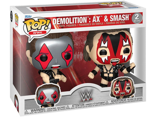 Funko POP! WWE: WWE - Demolition: AX & Smash