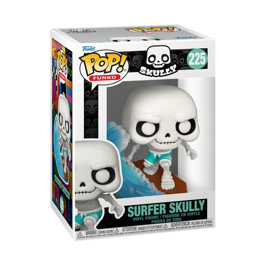 Funko POP!: Skully - Surfer Skully #225 (Skeleton Summer)