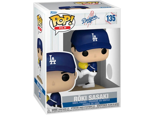 Funko POP! MLB: Los Angeles Dodgers - Roki Sasaki #135
