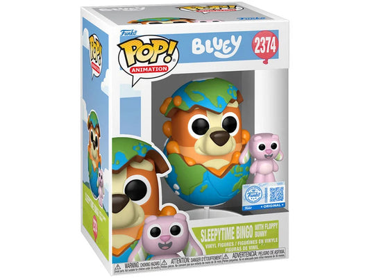 Funko POP! Animation: Bluey - Sleepytime Bingo with Floppy Bunny #2374 (Specialty Series)