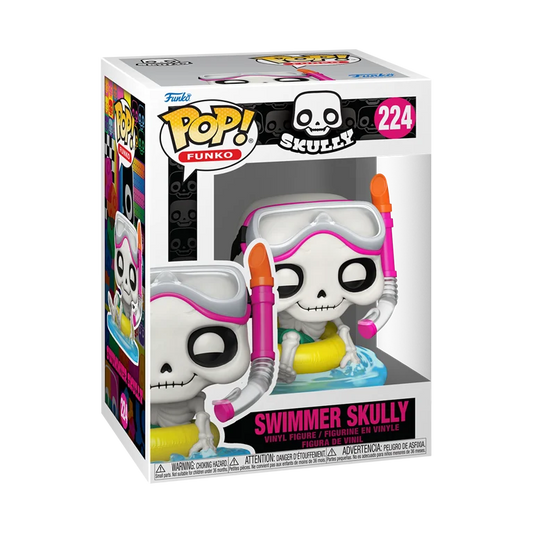 Funko POP!: Skully - Swimmer Skully #224 (Skeleton Summer)