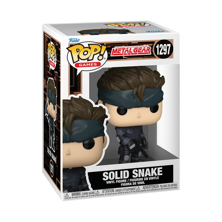 Funko POP! Games: Metal Gear Solid - Solid Snake #1297