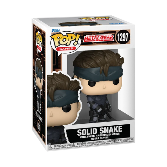 Funko POP! Games: Metal Gear Solid - Solid Snake #1297